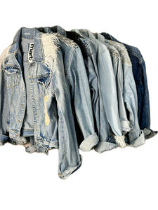 Giubbotto jeans applicazioni - più varianti