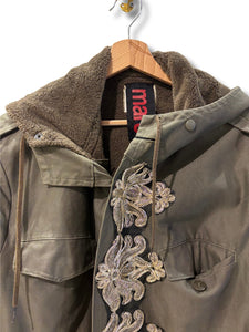 I LOVE MART PARKA CAPPUCCIOMILITARE
