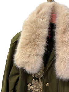 I LOVE MART PARKA LUNGOMILITARE