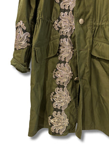 I LOVE MART PARKA LUNGOMILITARE