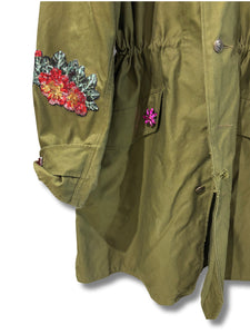 I LOVE MART PARKA LUNGOMILITARE