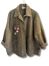 Carica l'immagine nel visualizzatore di Gallery, I LOVE MART 5642MILITARE
